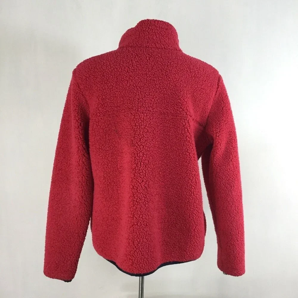 Columbia Jacket Full Zip Chest Pocket Fuzzy
